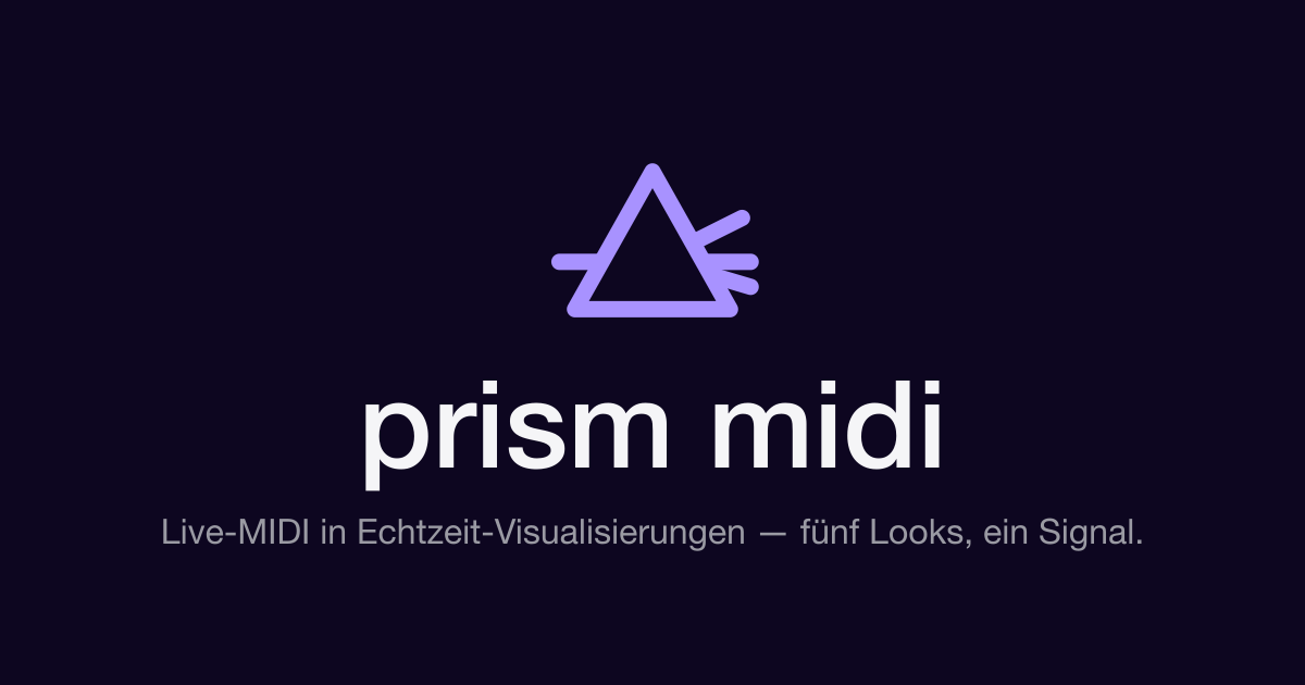 prism midi App